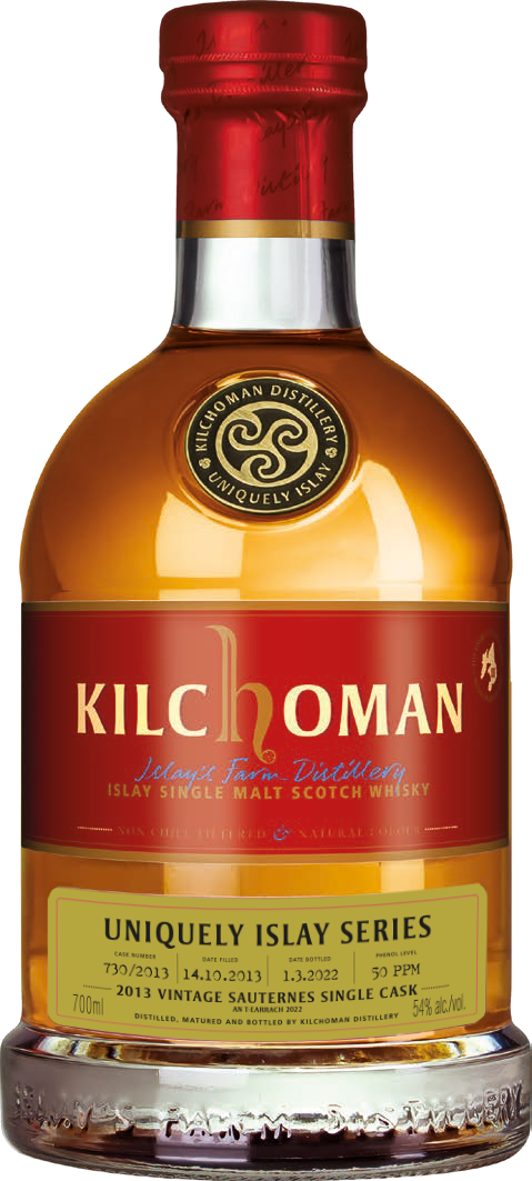 Kilchoman Uniquely Islay 2013 Sauternes Cask