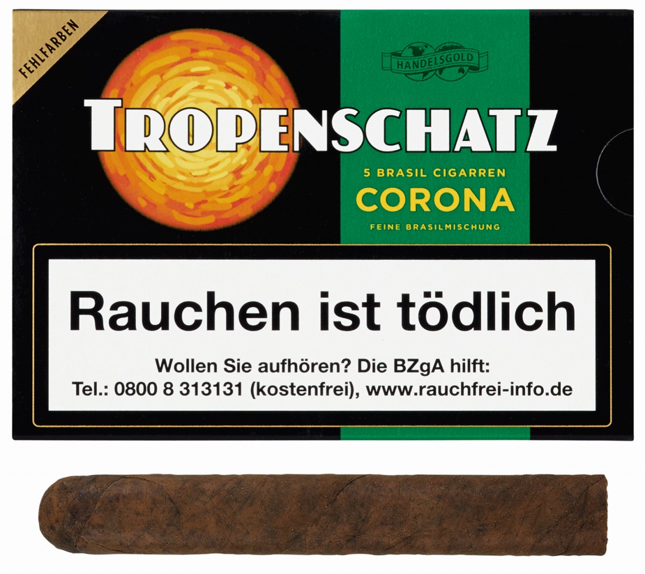 Tropenschatz Corona Brasil Fehlfarben