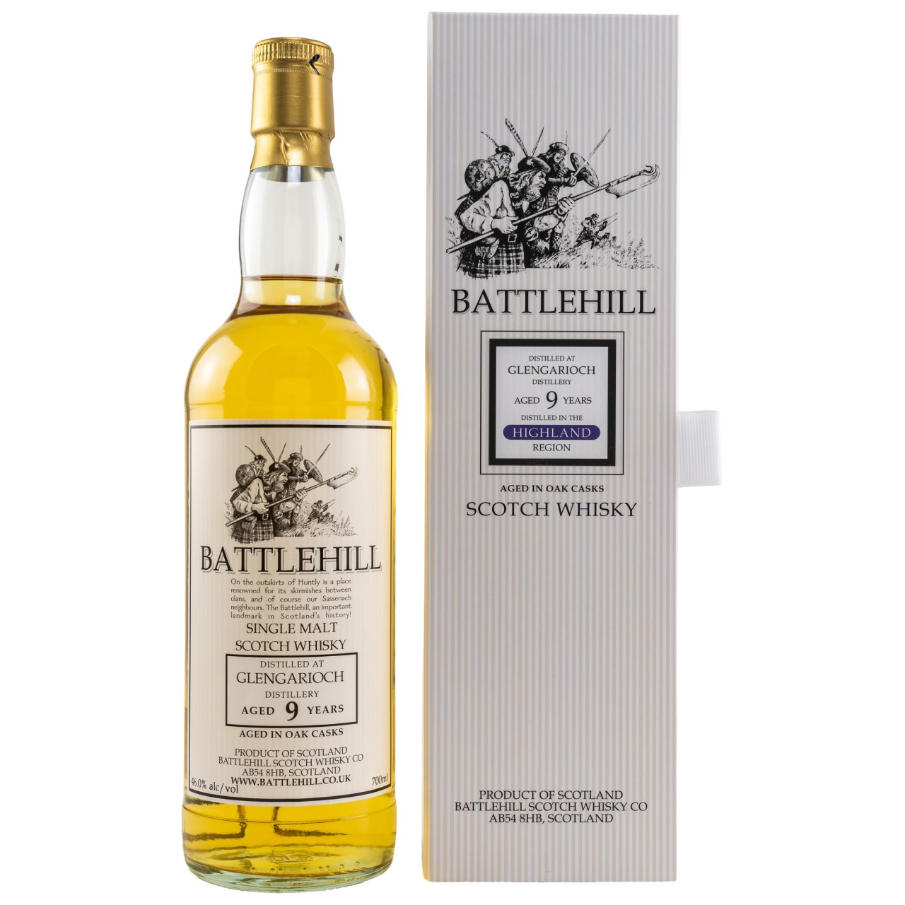 Glen Garioch 9 y.o. Battlehill