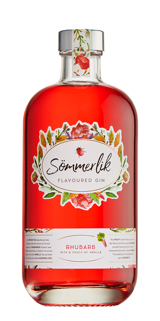 Sömmerlik Gin Rhubarb