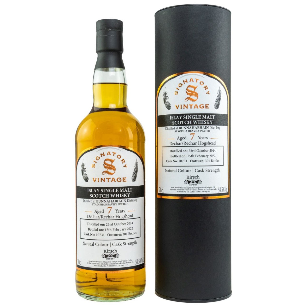 Signatory Whisky Bunnahabhain Stoisha 7 Jahre