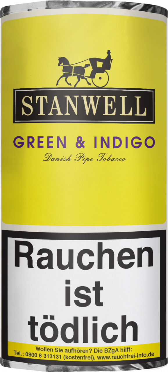 Stanwell Pfeifentabak Green & Indigo