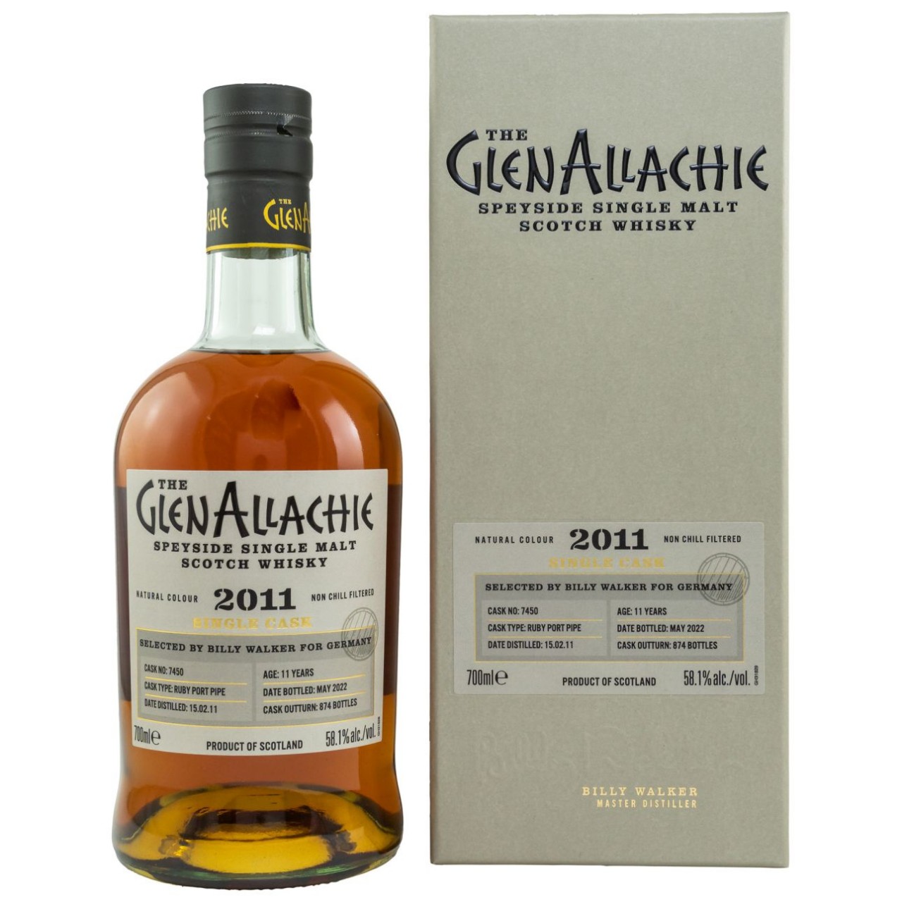 GlenAllachie Ruby Port Pipe 2011