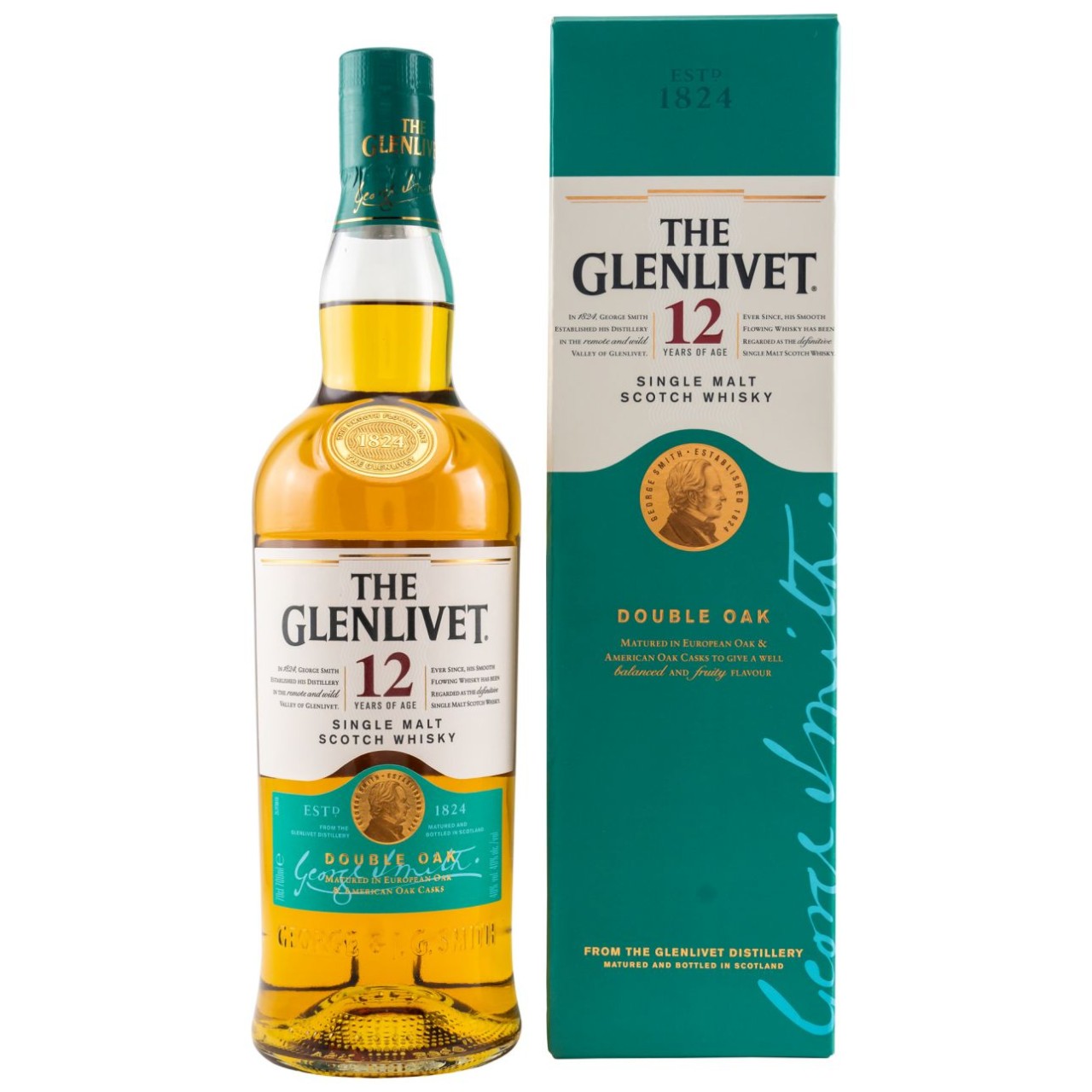 Glenlivet Whisky 12 Jahre Double Oak
