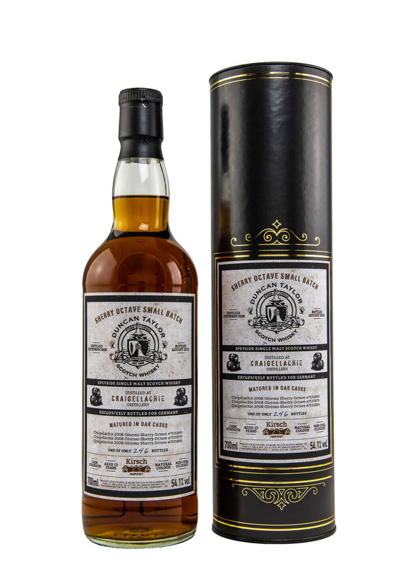 Craigellachie Whisky Duncan Taylor Sherry Small Batch