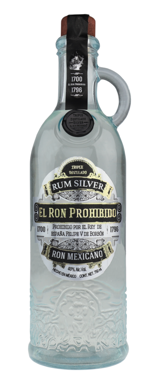 El Ron Prohibido Rum Silver